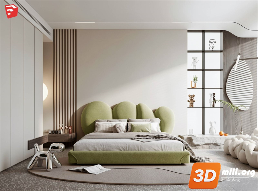 Children Room Scenes Skp FIles 